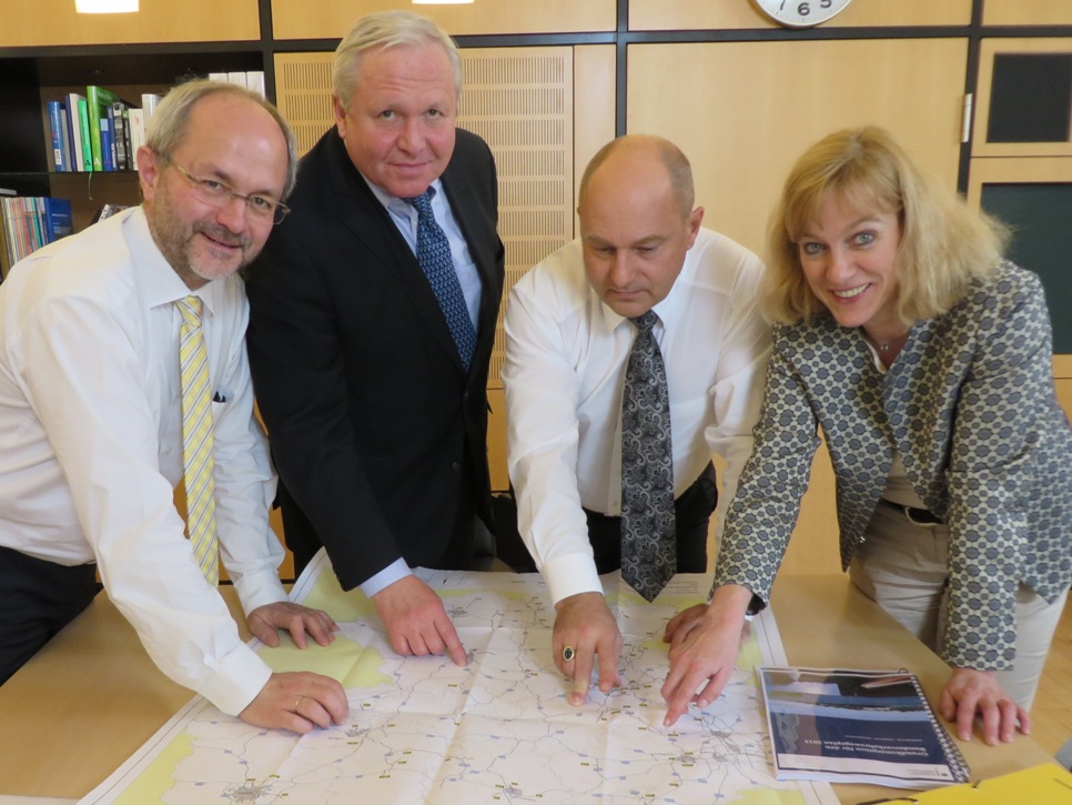 Gespräch mit Verkehrsstaatssekretär Rainer Bomba